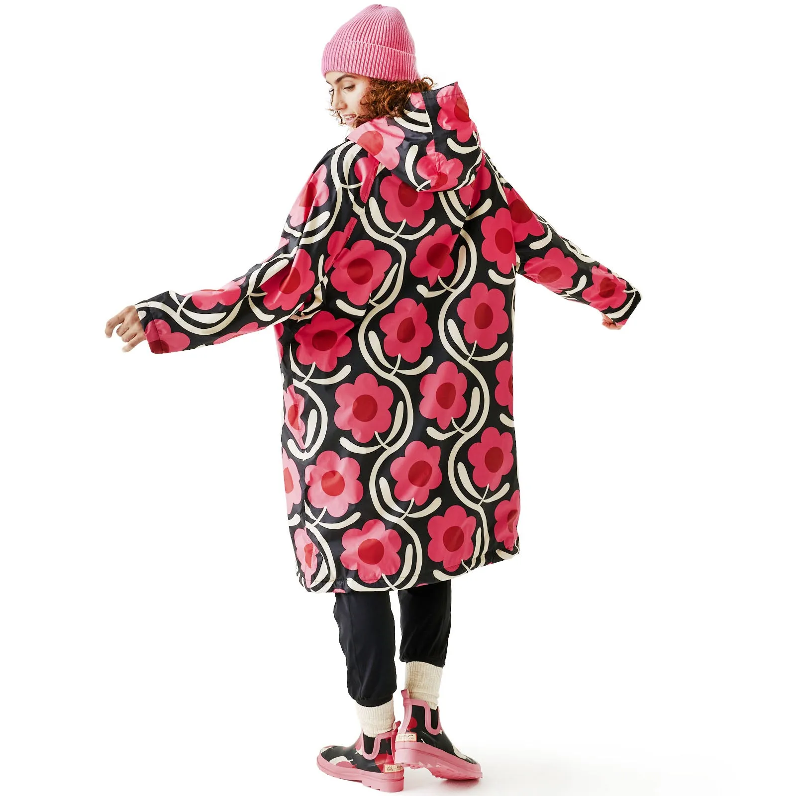 Regatta Womens Orla Kiely Waterproof Fleece Lined Changing Robe
