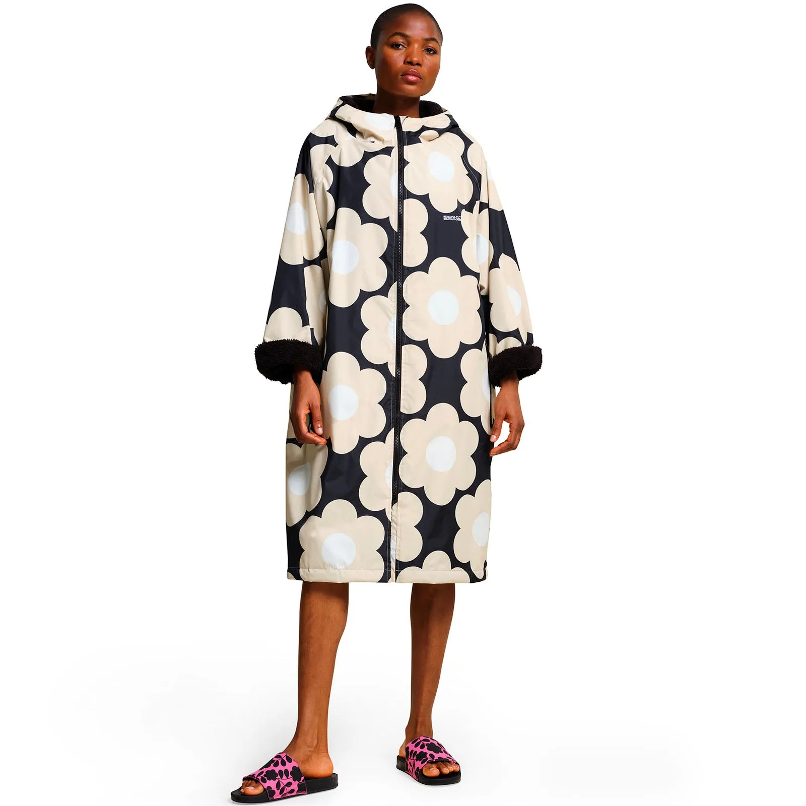 Regatta Womens Orla Kiely Waterproof Fleece Lined Changing Robe