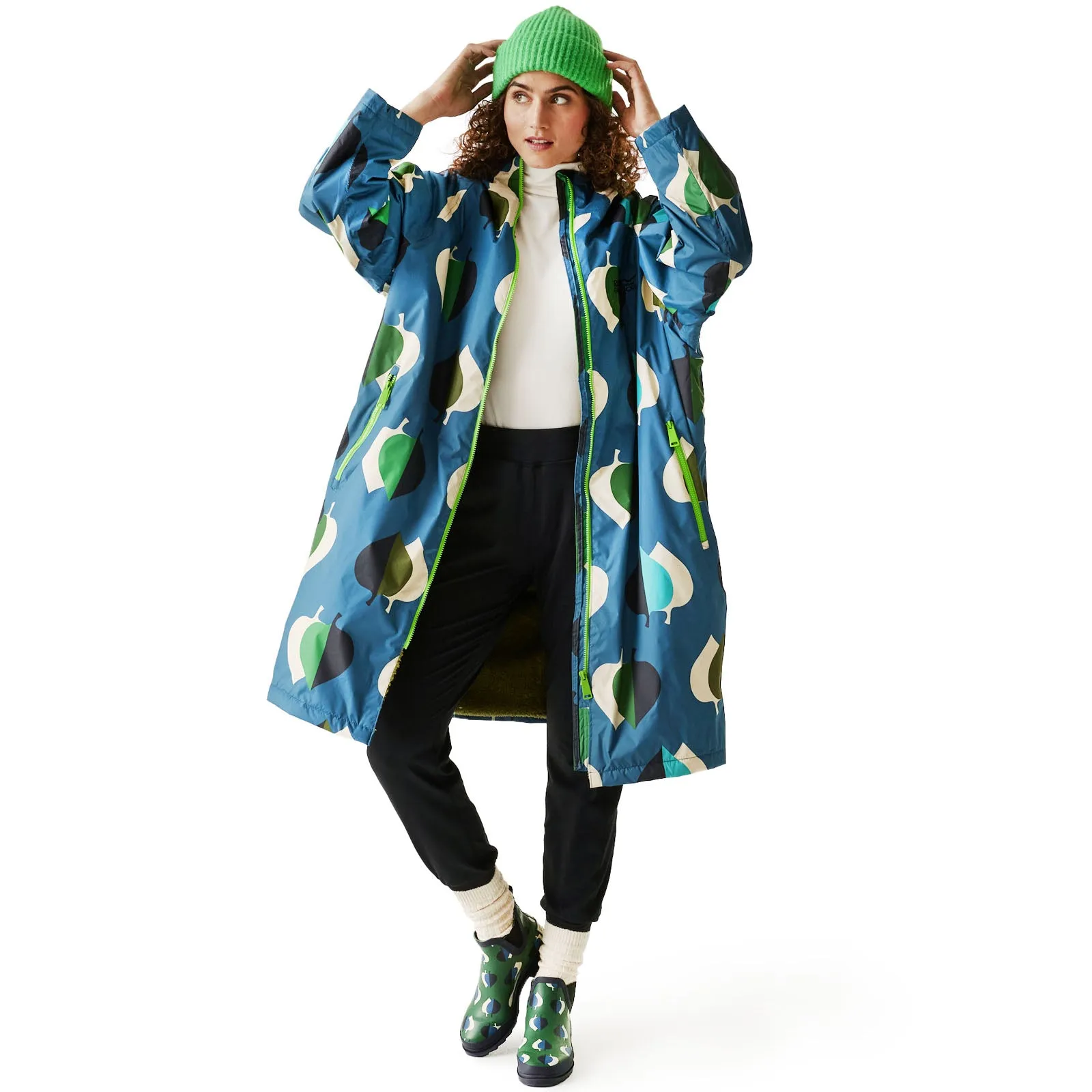 Regatta Womens Orla Kiely Waterproof Fleece Lined Changing Robe