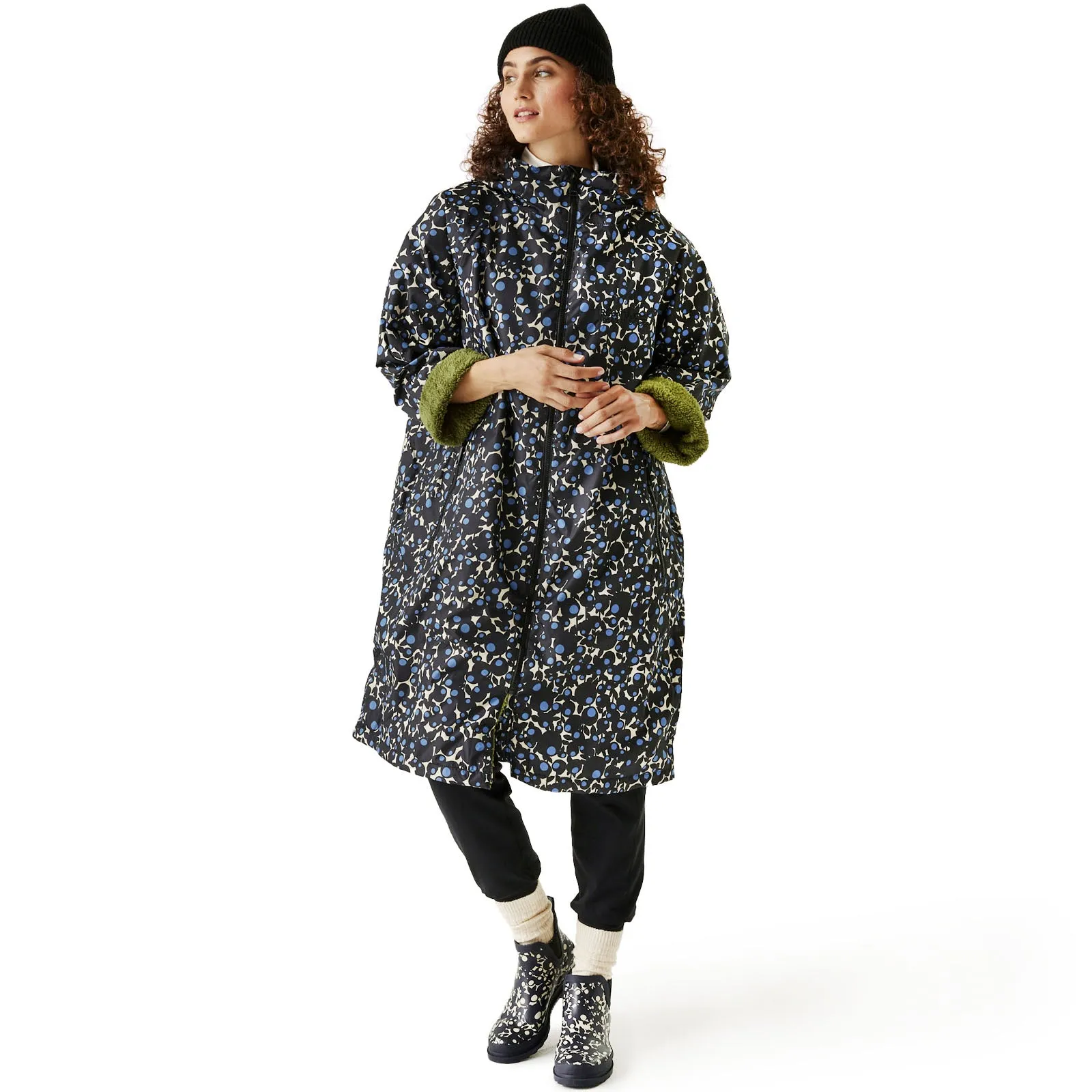 Regatta Womens Orla Kiely Waterproof Fleece Lined Changing Robe
