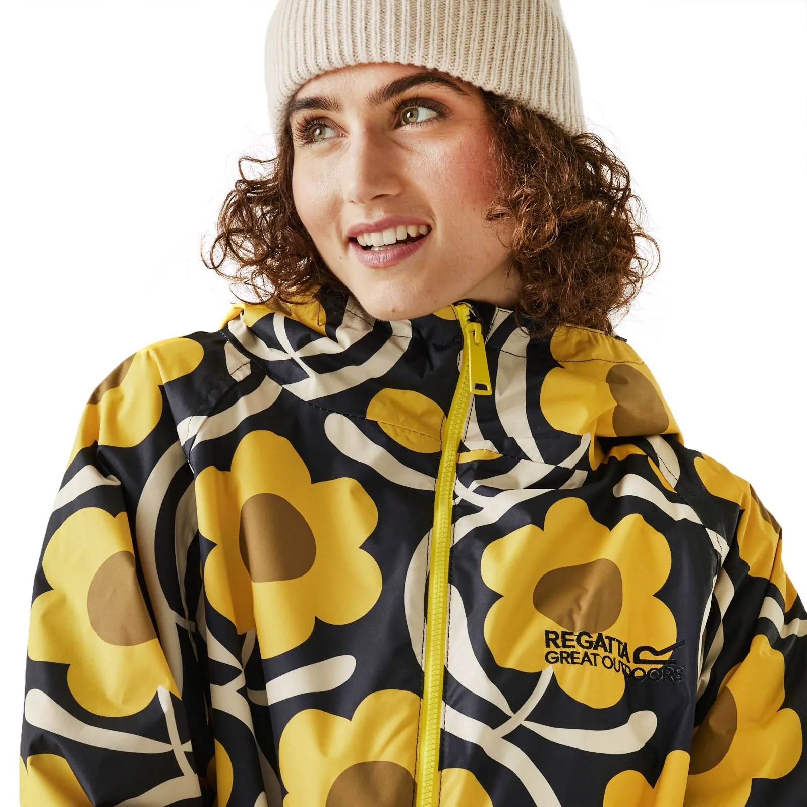 Regatta Womens Orla Kiely Waterproof Fleece Lined Changing Robe