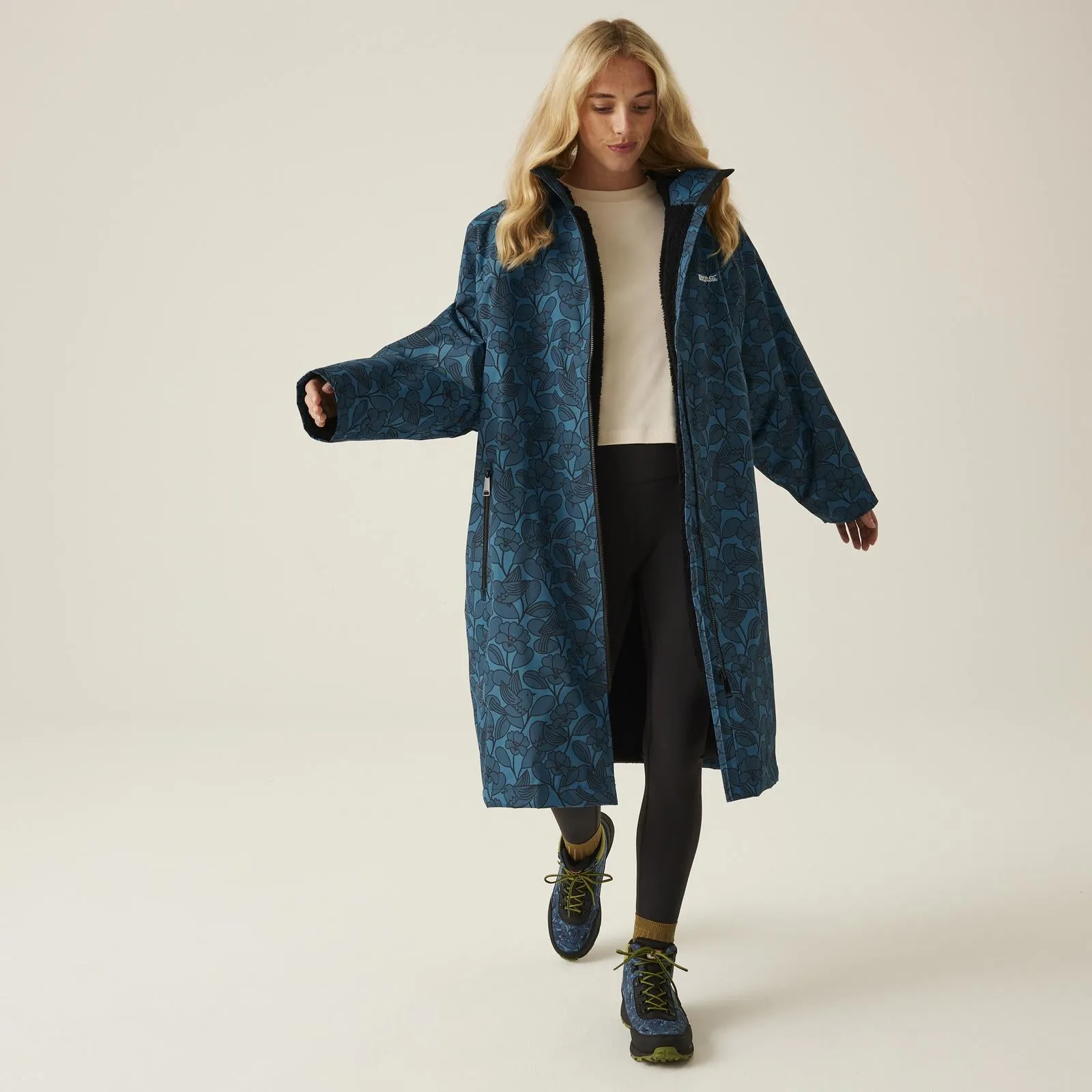 Regatta Womens Orla Kiely Waterproof Fleece Lined Changing Robe