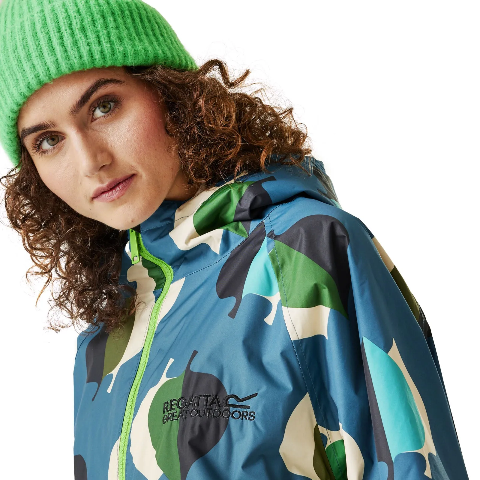 Regatta Womens Orla Kiely Waterproof Fleece Lined Changing Robe