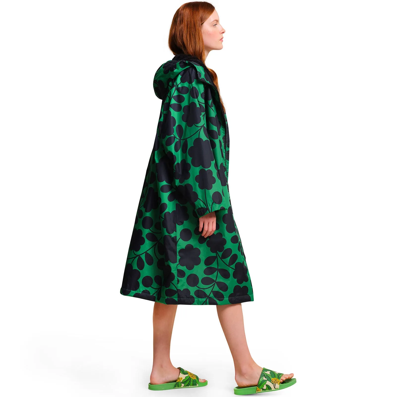 Regatta Womens Orla Kiely Waterproof Fleece Lined Changing Robe