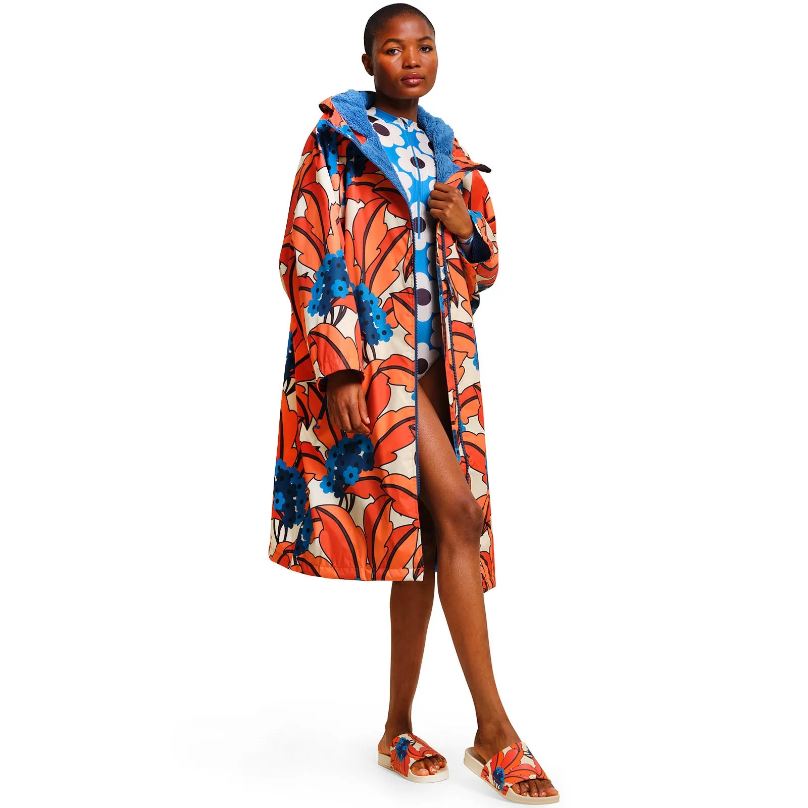 Regatta Womens Orla Kiely Waterproof Fleece Lined Changing Robe
