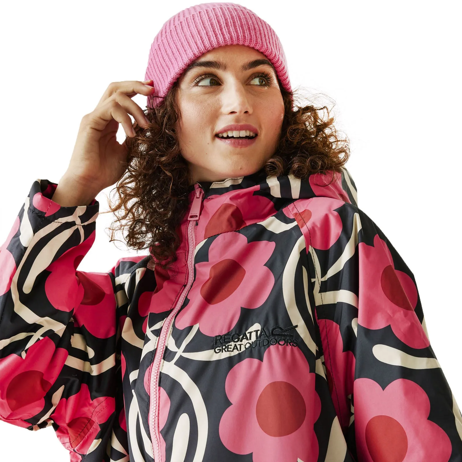 Regatta Womens Orla Kiely Waterproof Fleece Lined Changing Robe