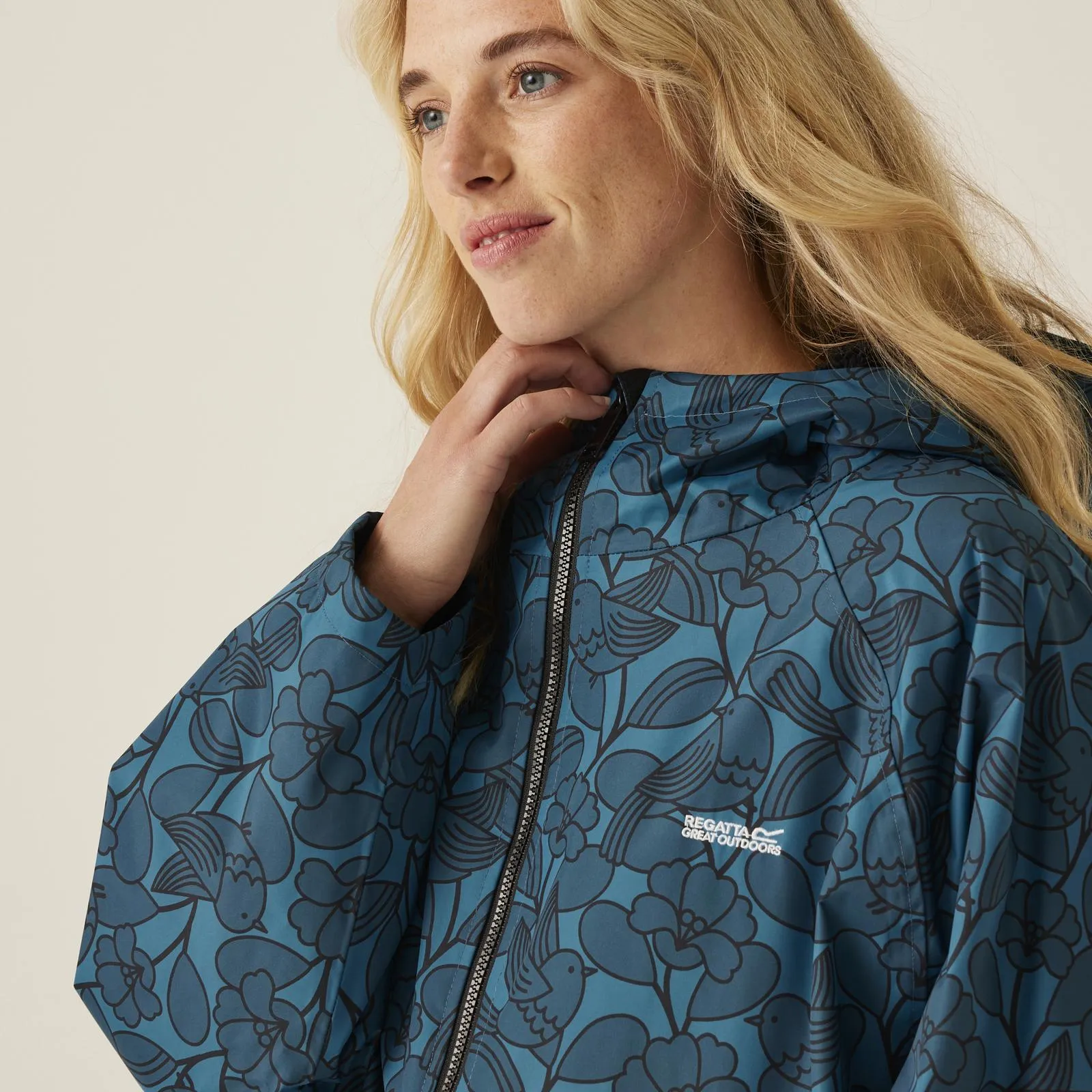 Regatta Womens Orla Kiely Waterproof Fleece Lined Changing Robe