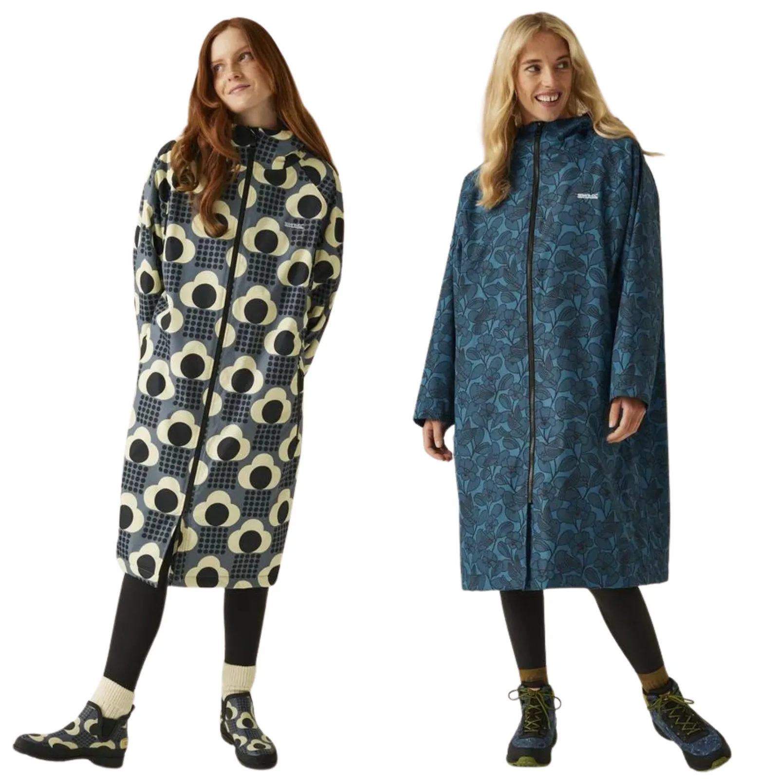 Regatta Womens Orla Kiely Waterproof Fleece Lined Changing Robe