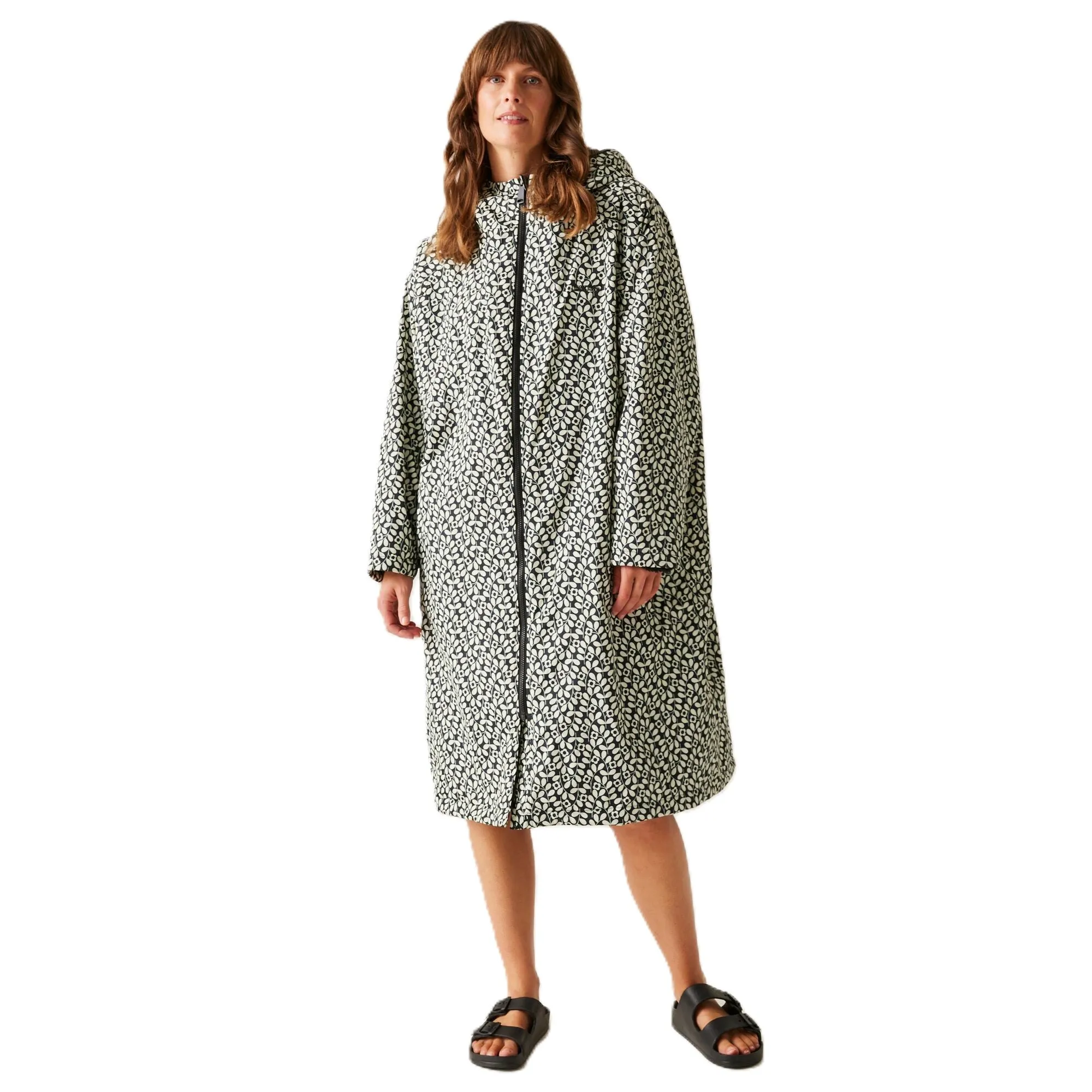 Regatta Womens Orla Kiely Waterproof Fleece Lined Changing Robe