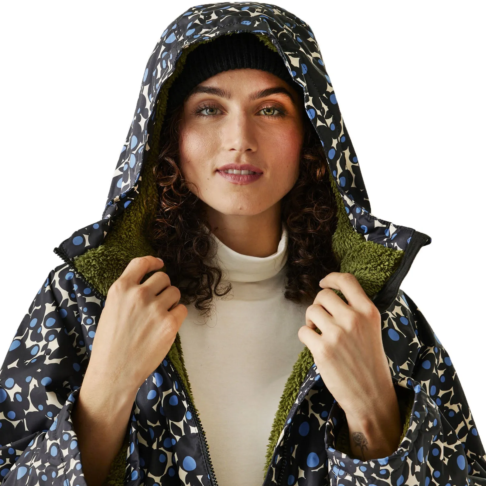 Regatta Womens Orla Kiely Waterproof Fleece Lined Changing Robe