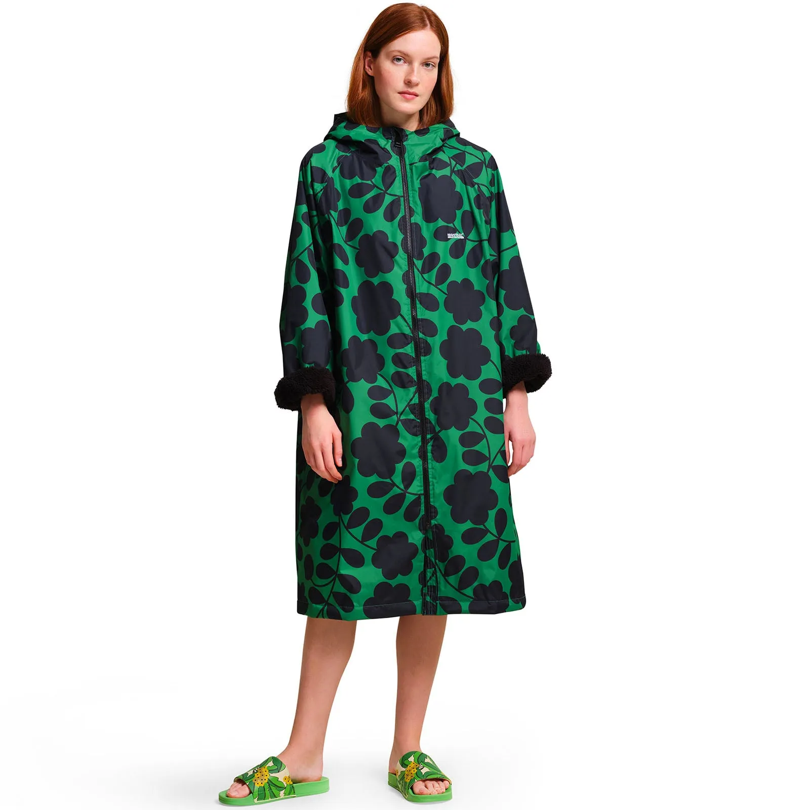 Regatta Womens Orla Kiely Waterproof Fleece Lined Changing Robe