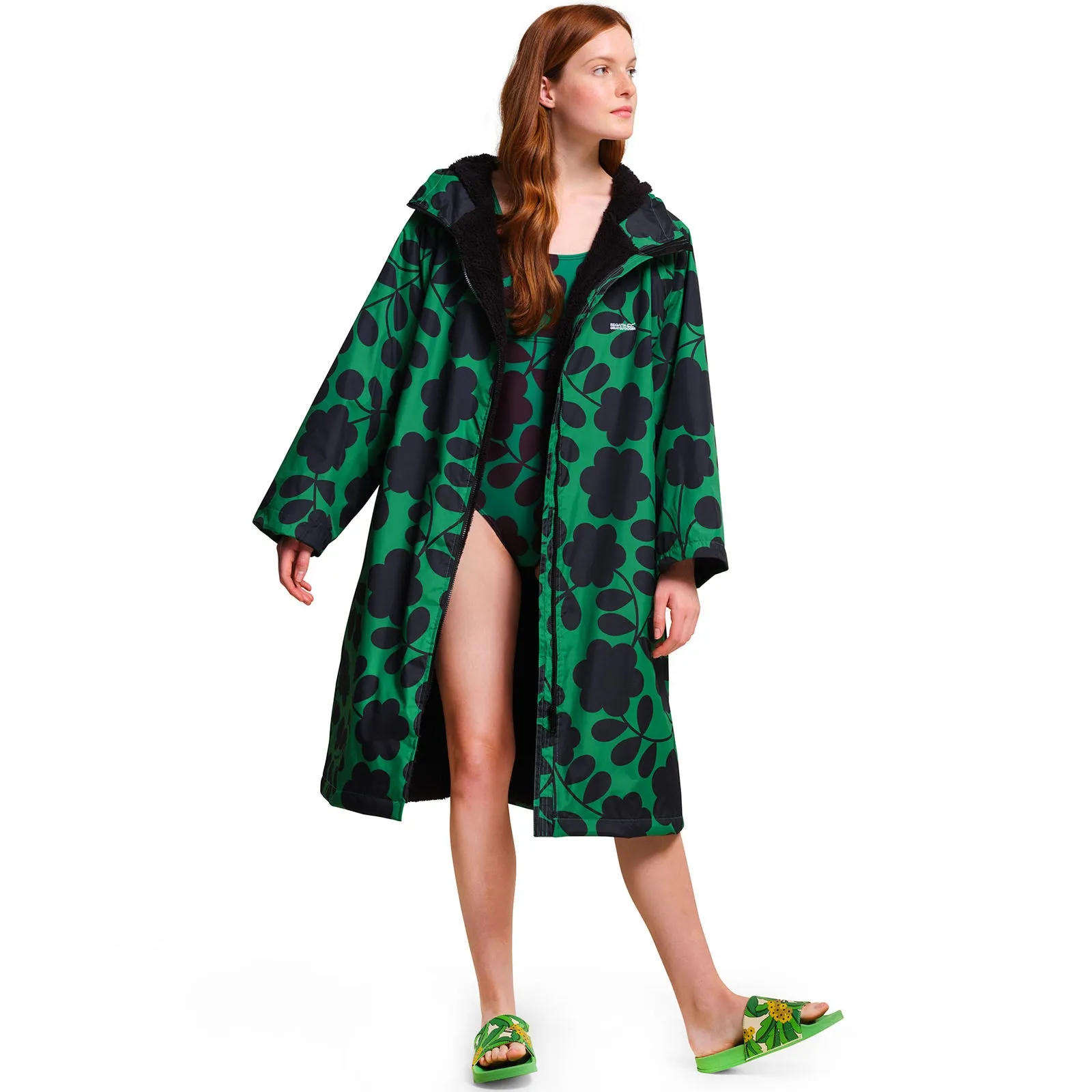 Regatta Womens Orla Kiely Waterproof Fleece Lined Changing Robe