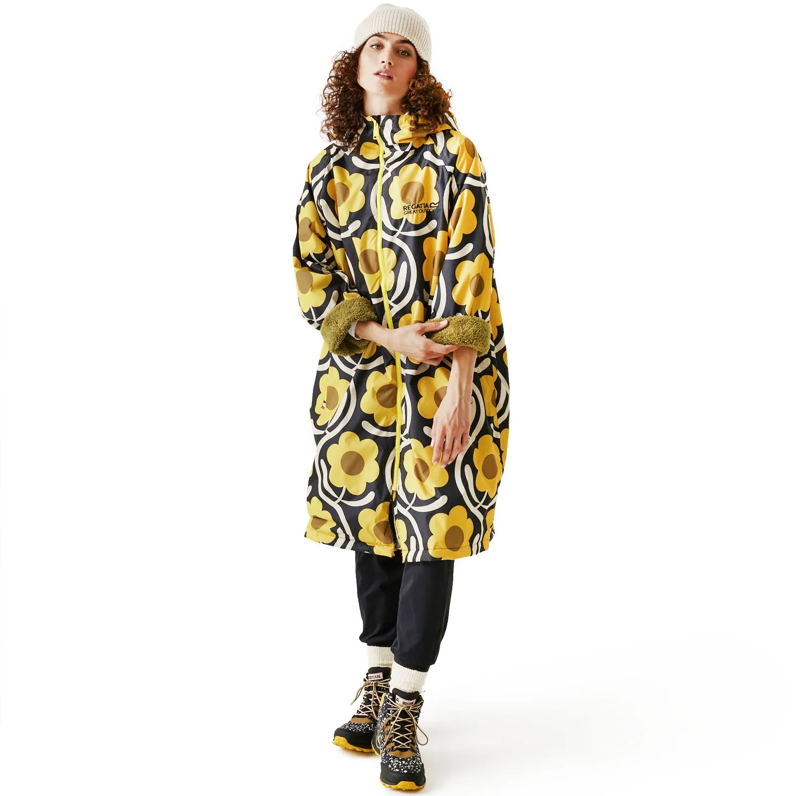 Regatta Womens Orla Kiely Waterproof Fleece Lined Changing Robe