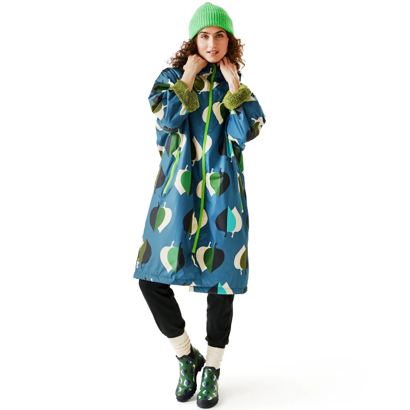 Regatta Womens Orla Kiely Waterproof Fleece Lined Changing Robe