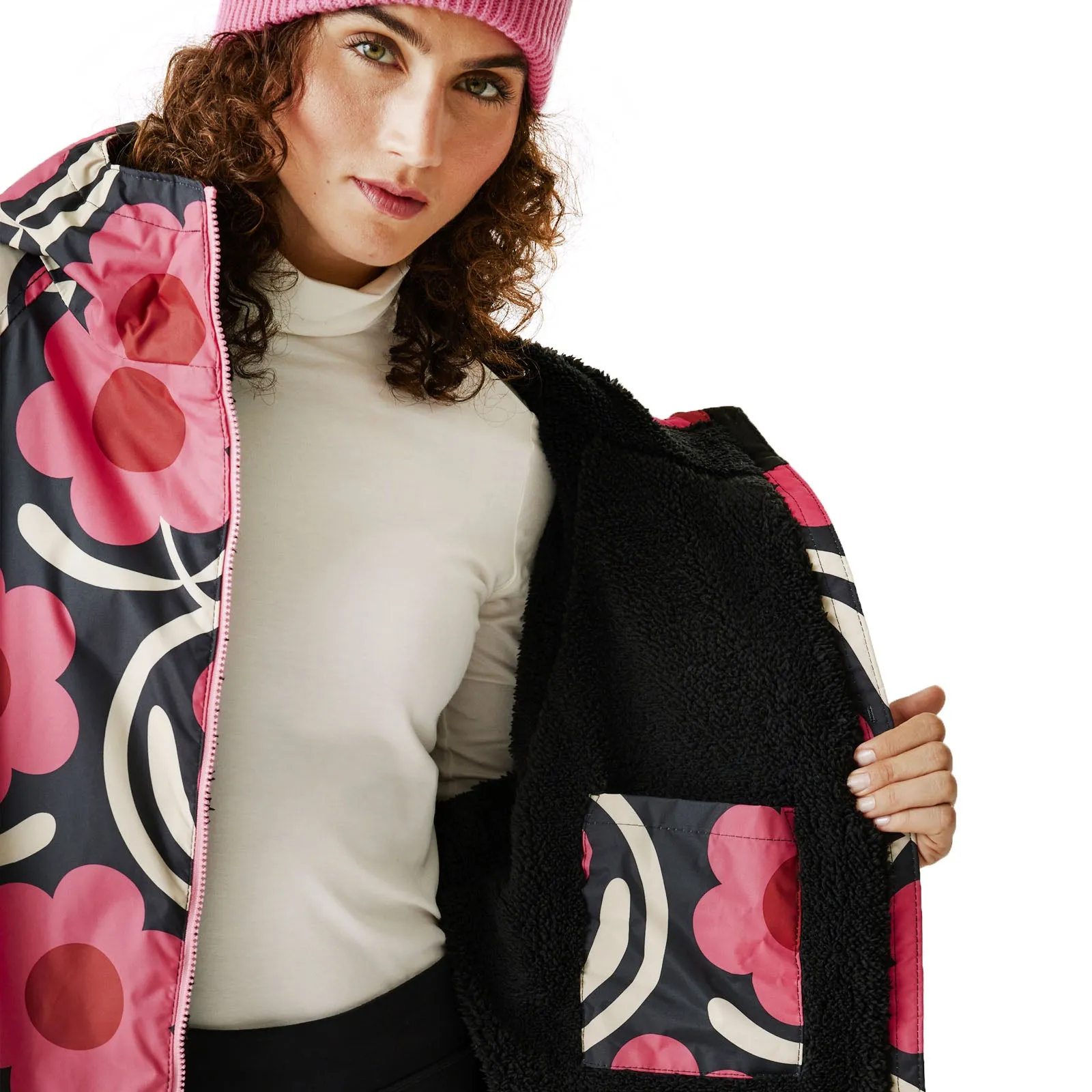 Regatta Womens Orla Kiely Waterproof Fleece Lined Changing Robe