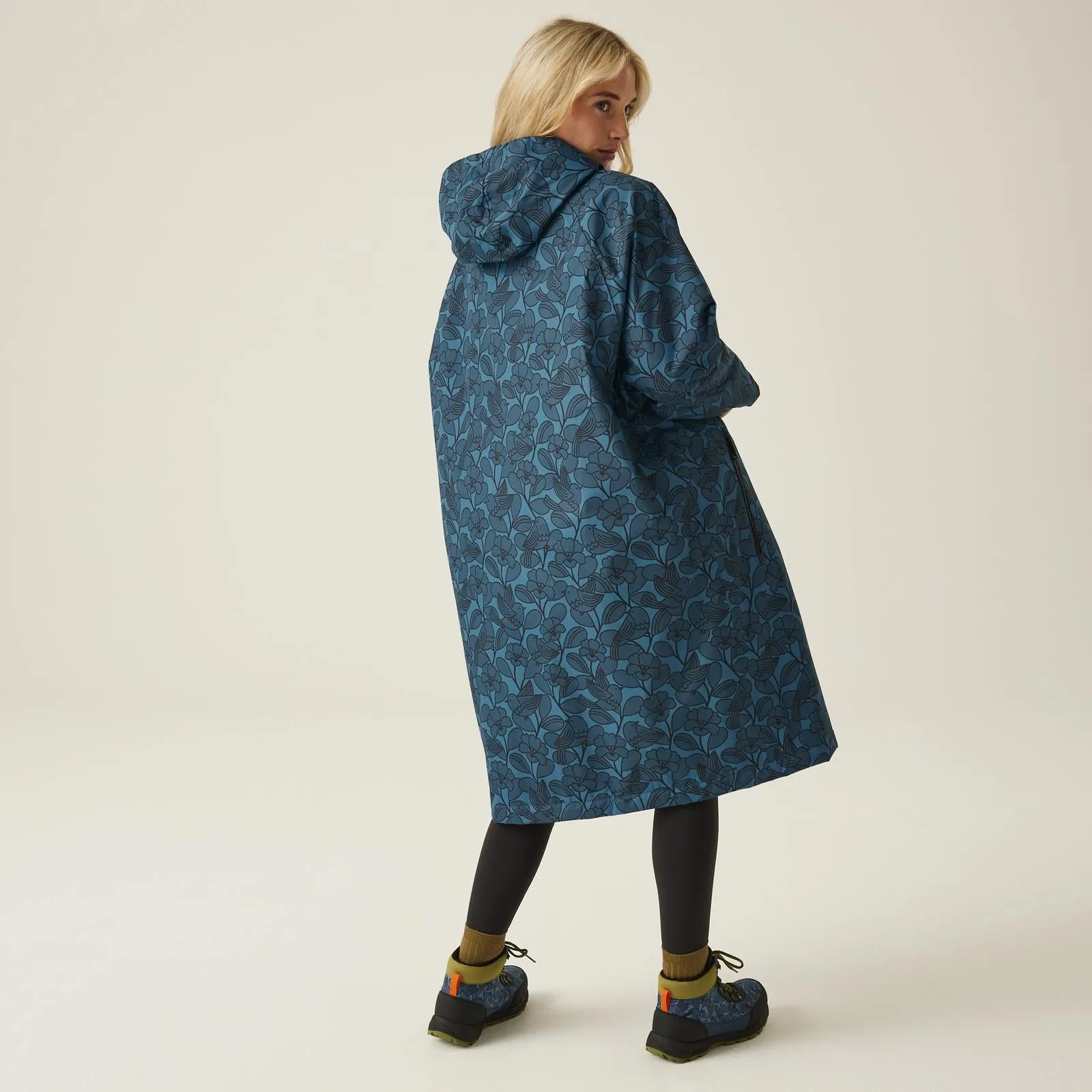 Regatta Womens Orla Kiely Waterproof Fleece Lined Changing Robe