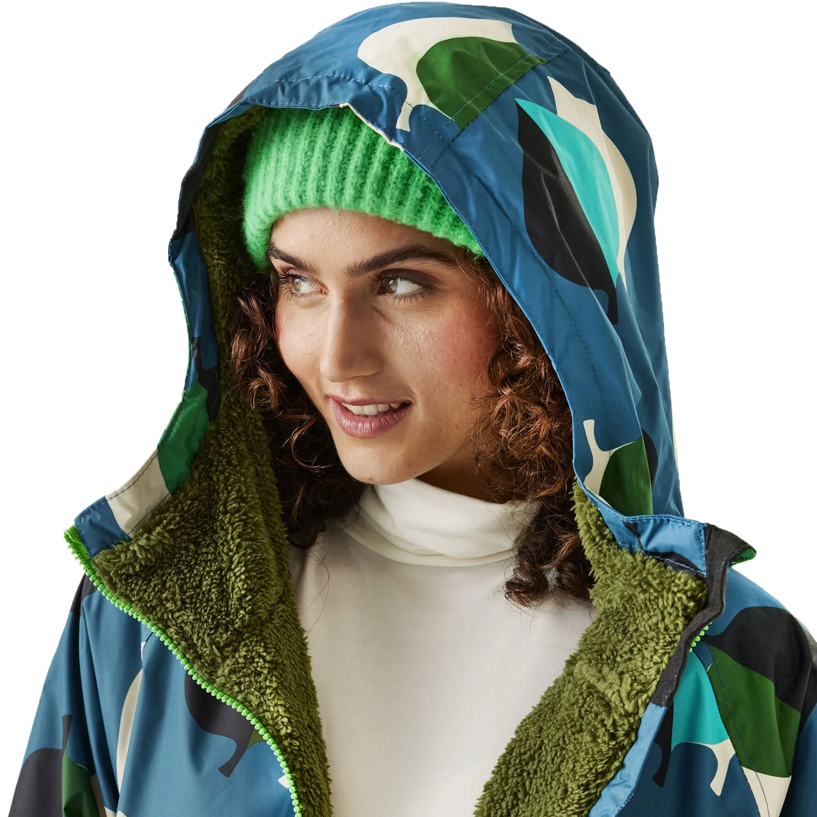 Regatta Womens Orla Kiely Waterproof Fleece Lined Changing Robe