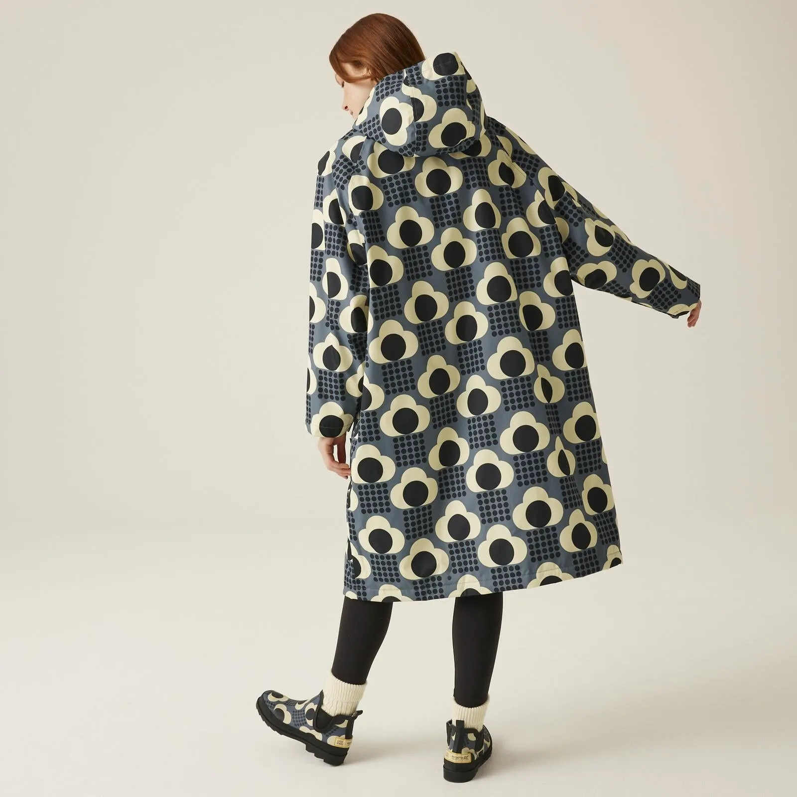 Regatta Womens Orla Kiely Waterproof Fleece Lined Changing Robe