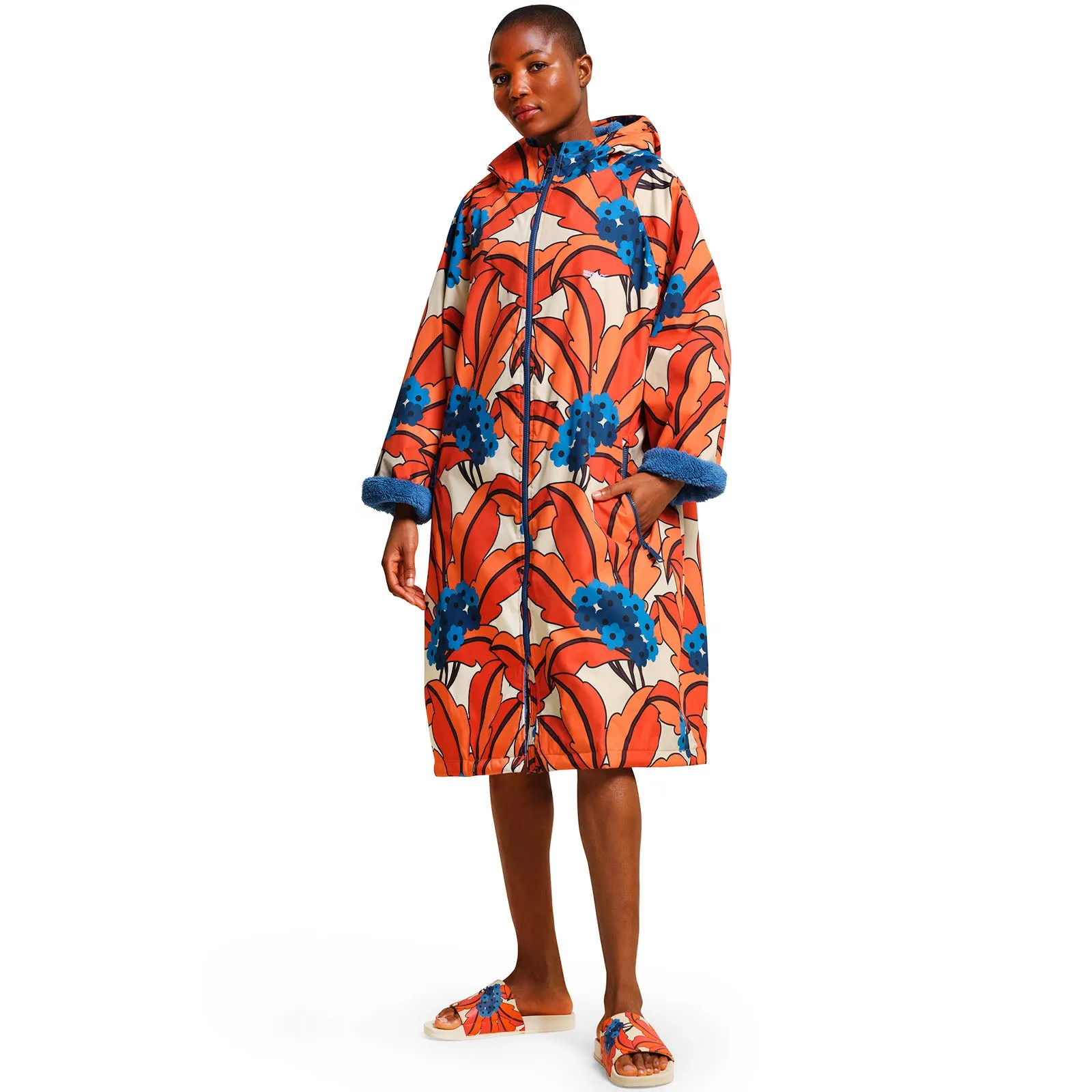 Regatta Womens Orla Kiely Waterproof Fleece Lined Changing Robe