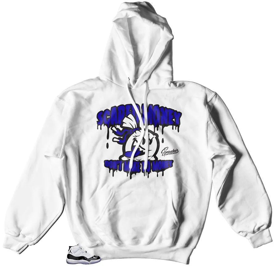 Retro 11 Concord Scared Money Hoody