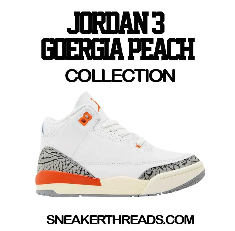 Retro 3 Georgia Peach Finesse Shirt