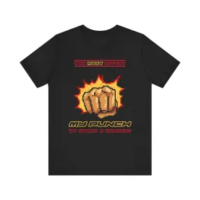 Retro Gaming Defeat My Punch T Shirt