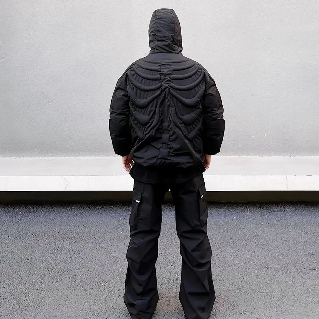 Rib Cage Hooded Parka