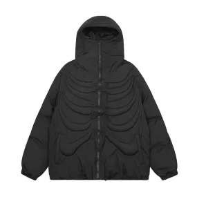 Rib Cage Hooded Parka