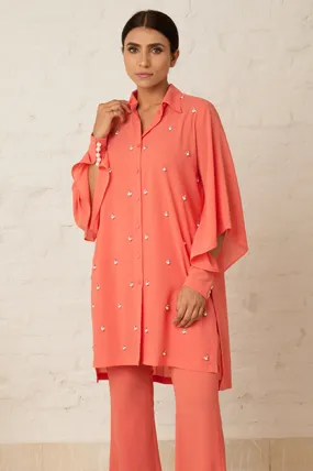 Right angle sequined co-ord