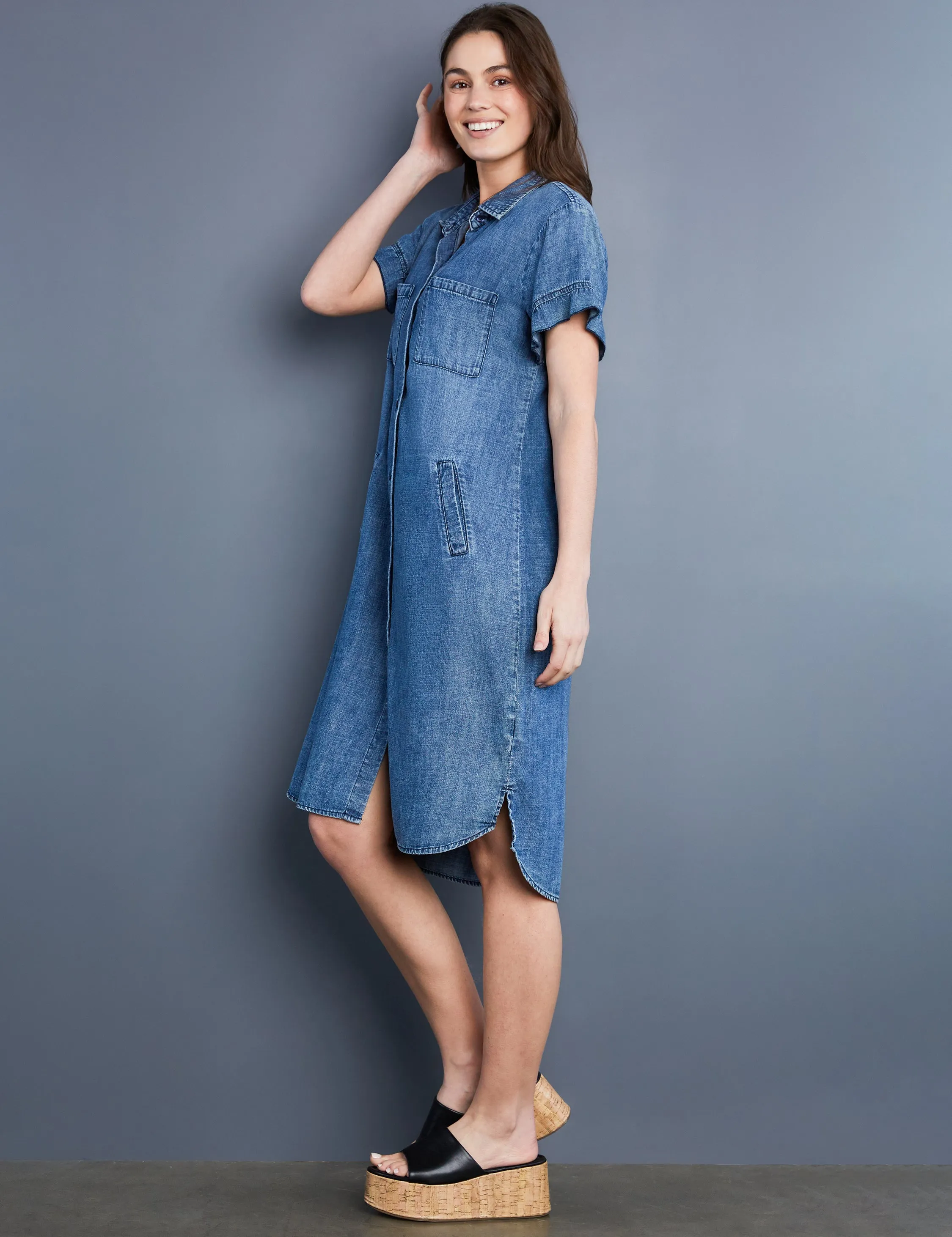 Rodeo Denim Shirtdress