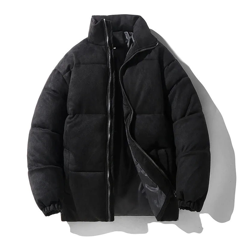 Saismo Suede Puffer Parka