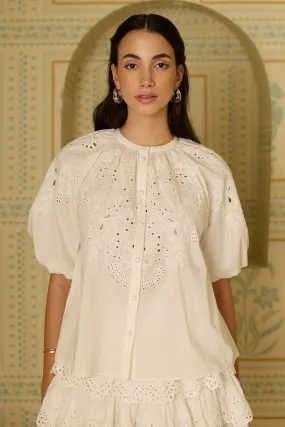 Sandy Blouse- White