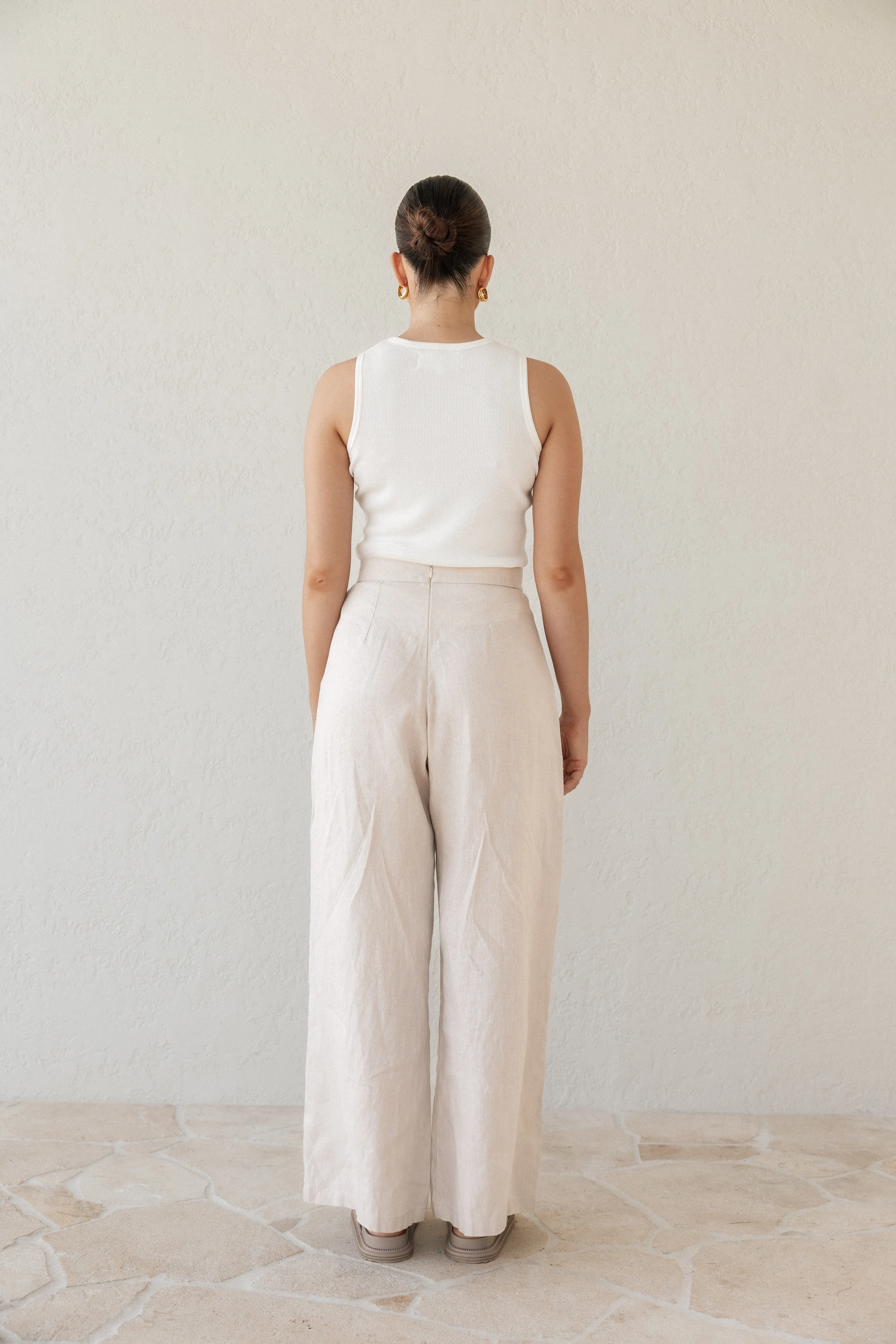 Sea Salt Ribbed Singlet