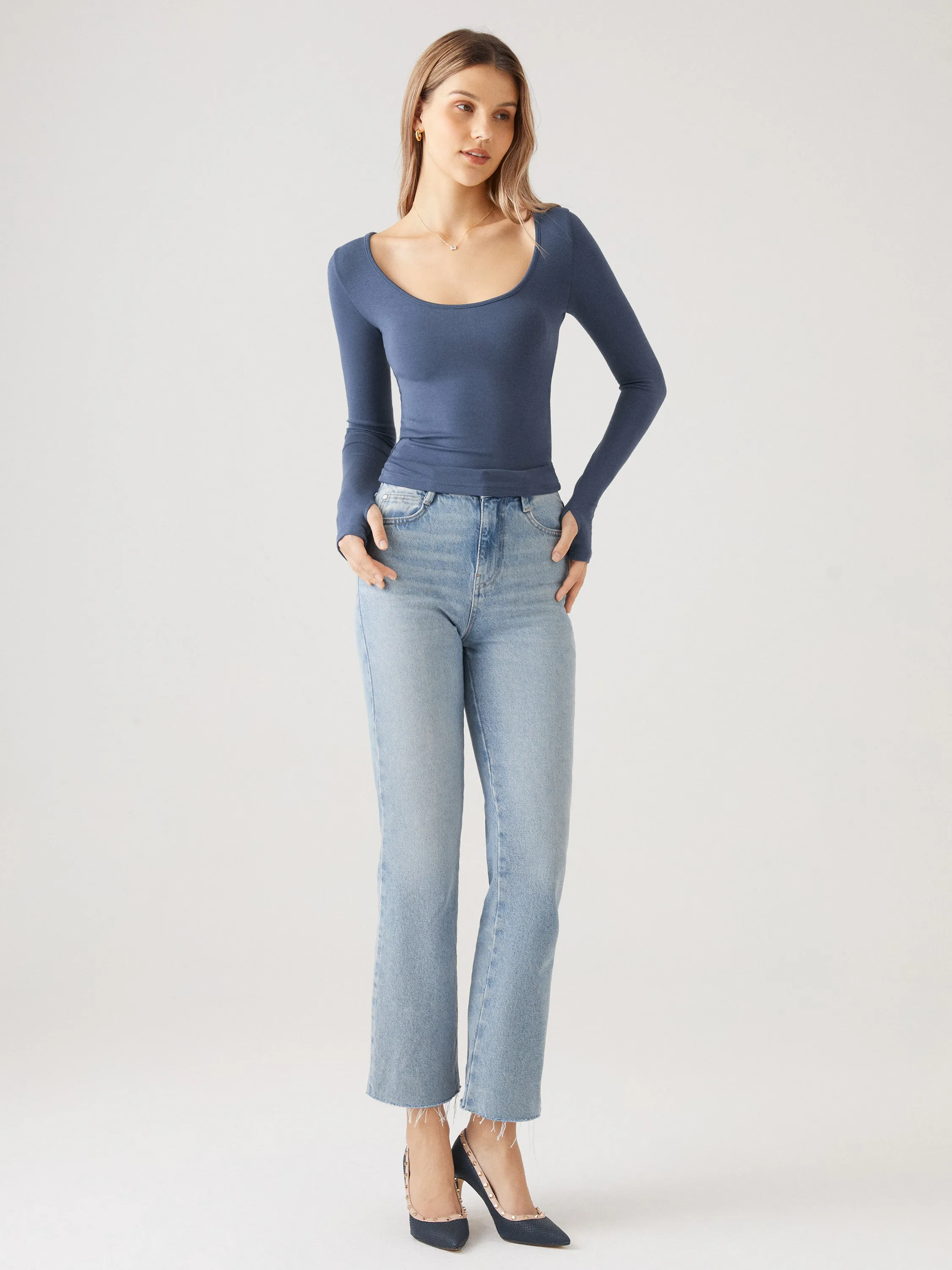 Second Skin Heat-Tech Multi-Wear Body Top