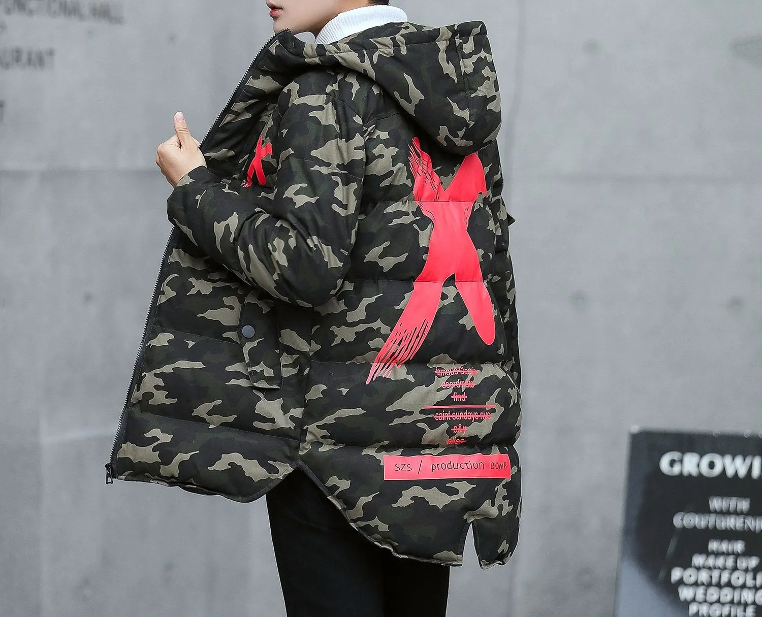 SLIM FASHION PARKA