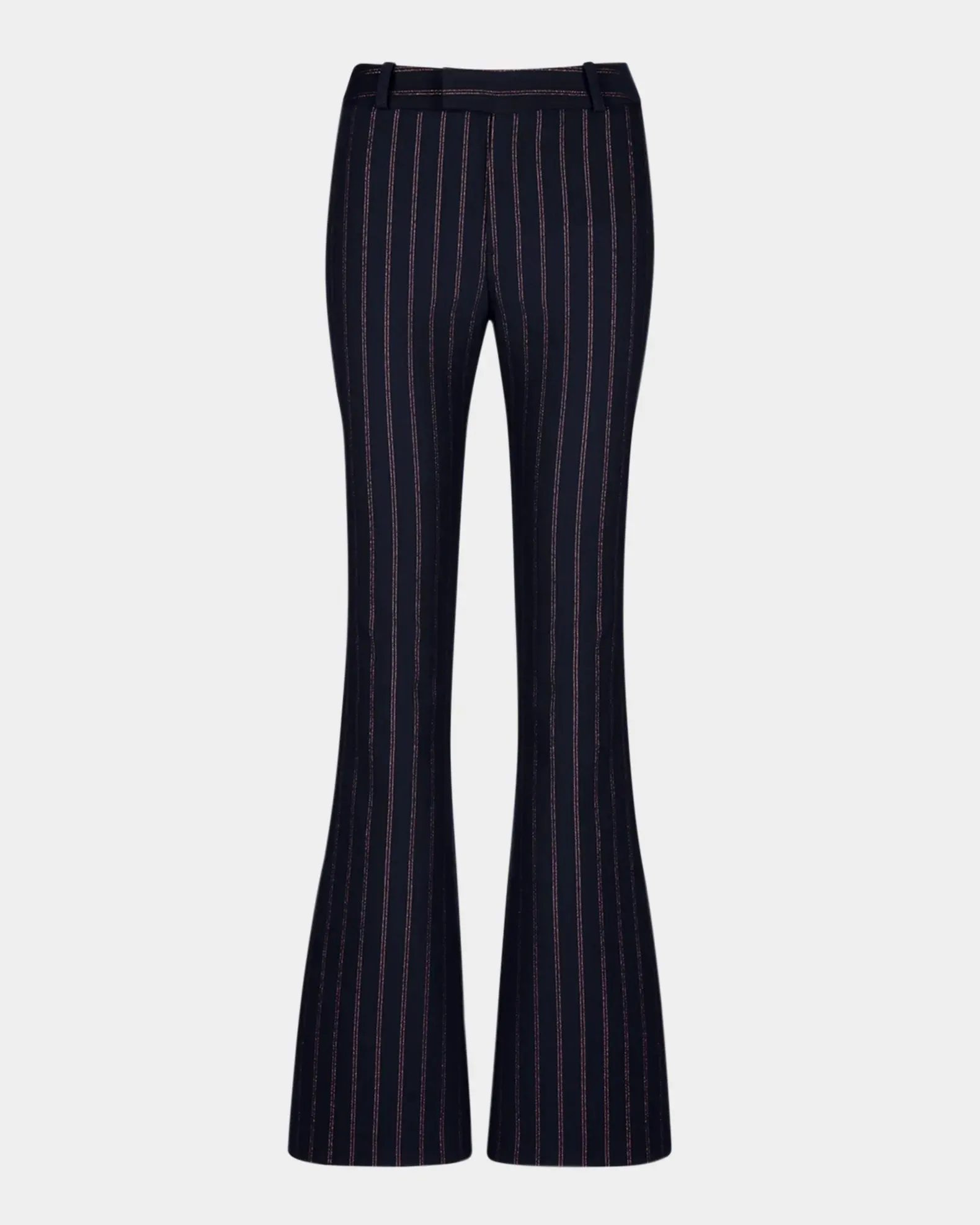 Sm24120 Metallic Stripe Bootcut Pant