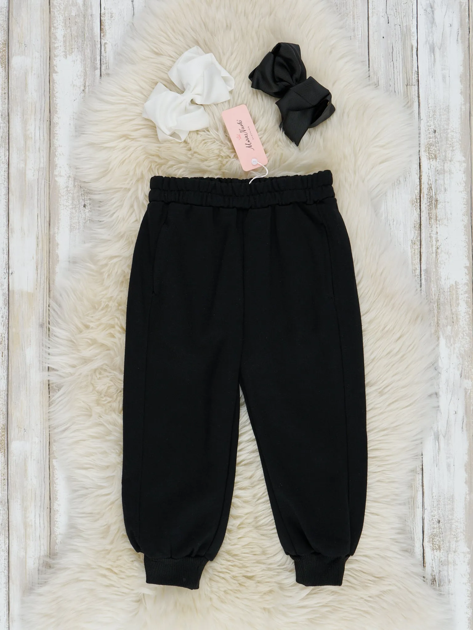 Soft Cotton Basic Joggers
