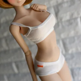 Sports Bra & Shorts Set (White)