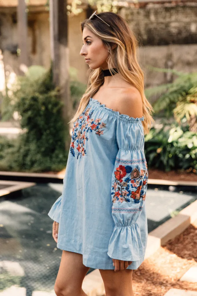 St Barths Dress Denim