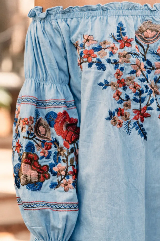 St Barths Dress Denim