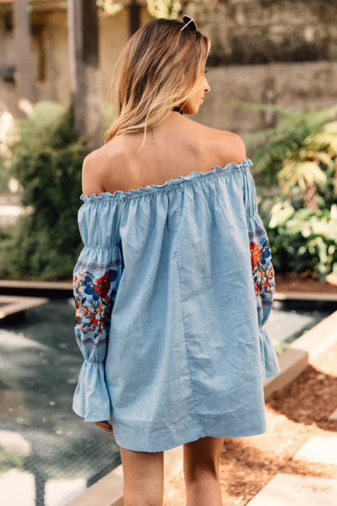 St Barths Dress Denim