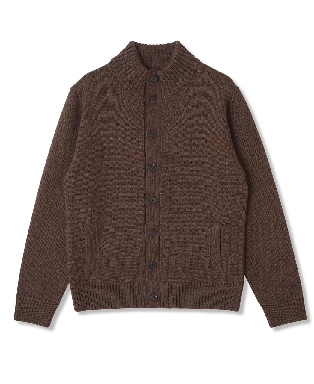 Stand Collar Cardigan