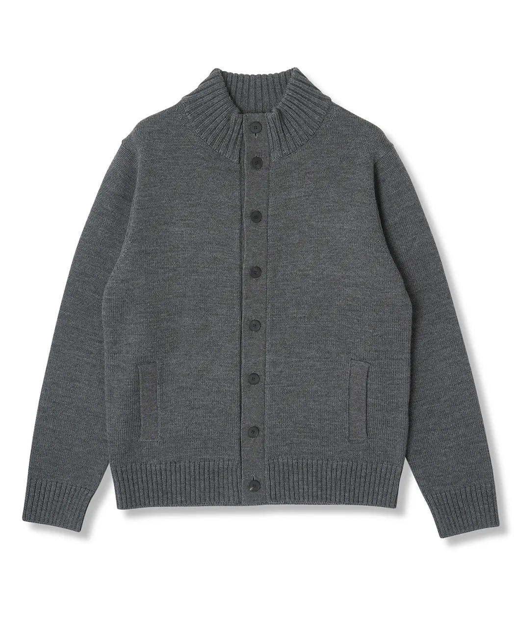Stand Collar Cardigan