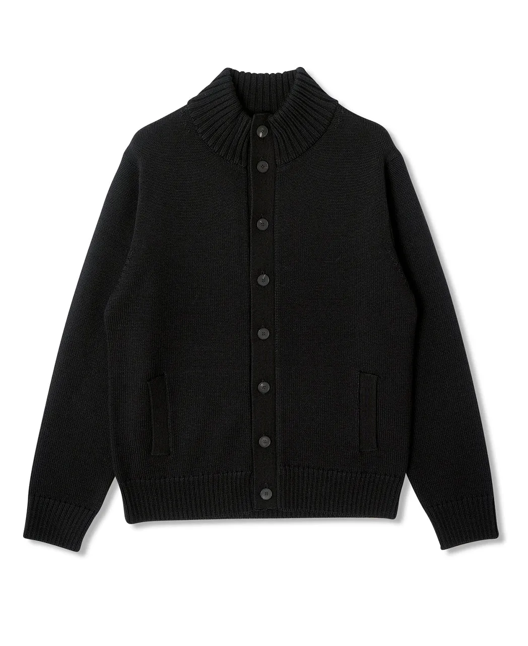 Stand Collar Cardigan