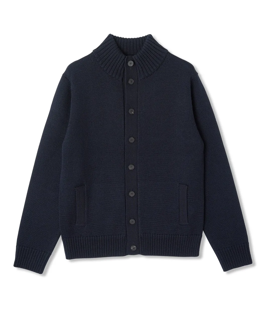 Stand Collar Cardigan