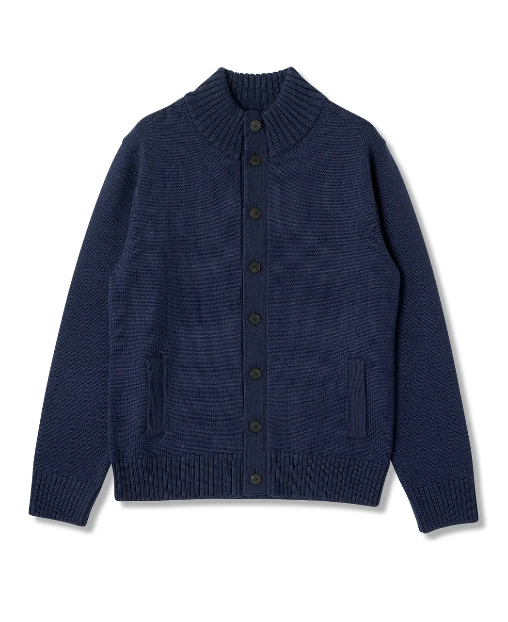 Stand Collar Cardigan