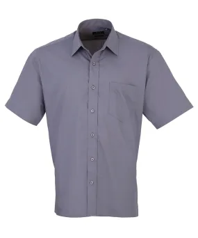 Steel* - Short sleeve poplin shirt