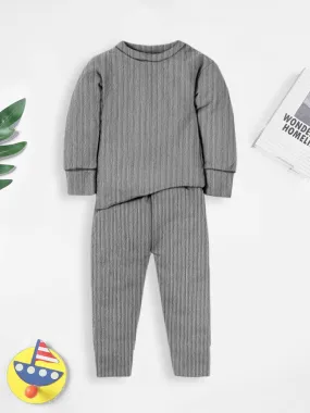 SY Baby Innerwear Set Black & White Stripes - Sunshine