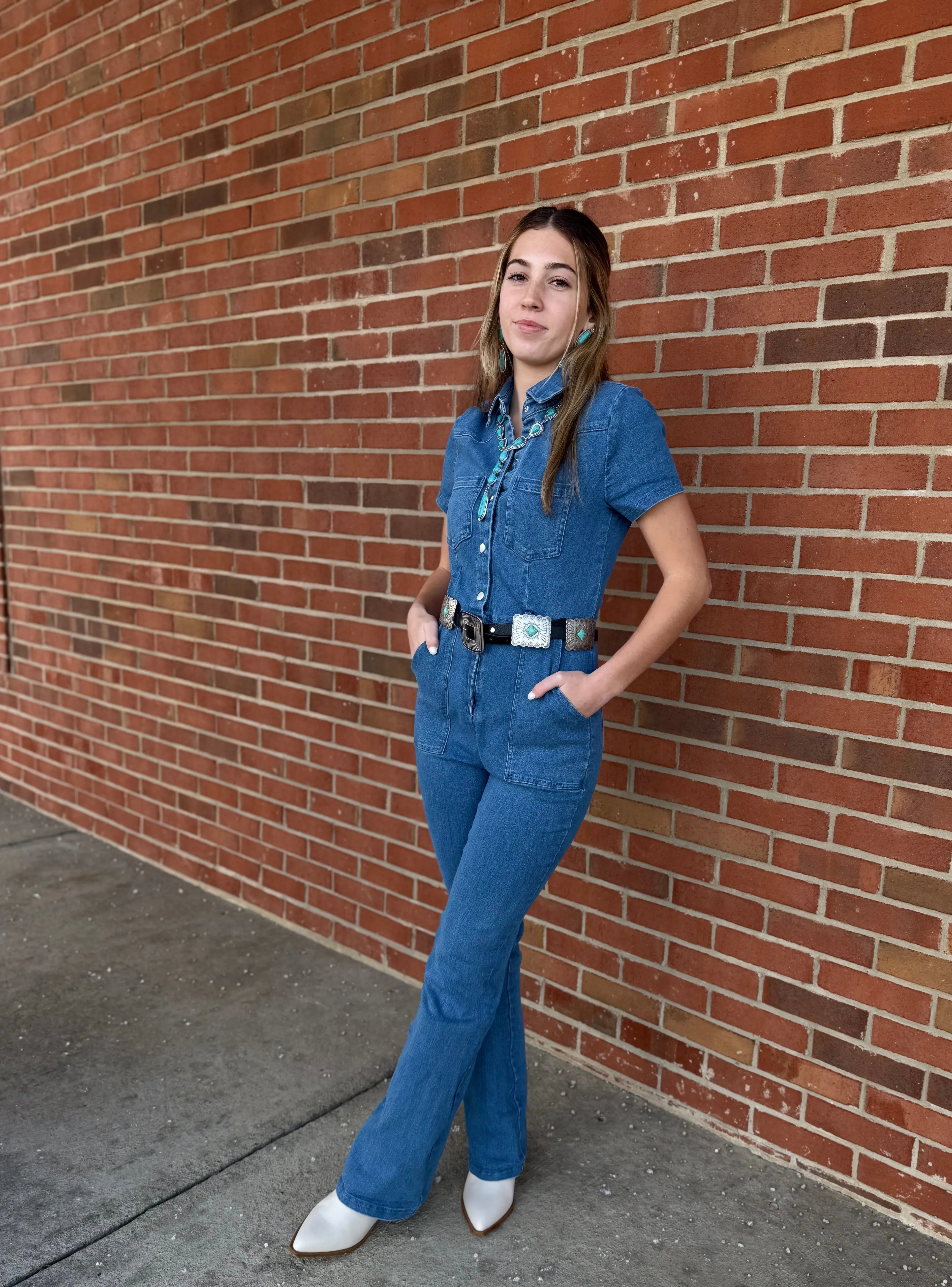 The Midland Denim Jumpsuit S-L