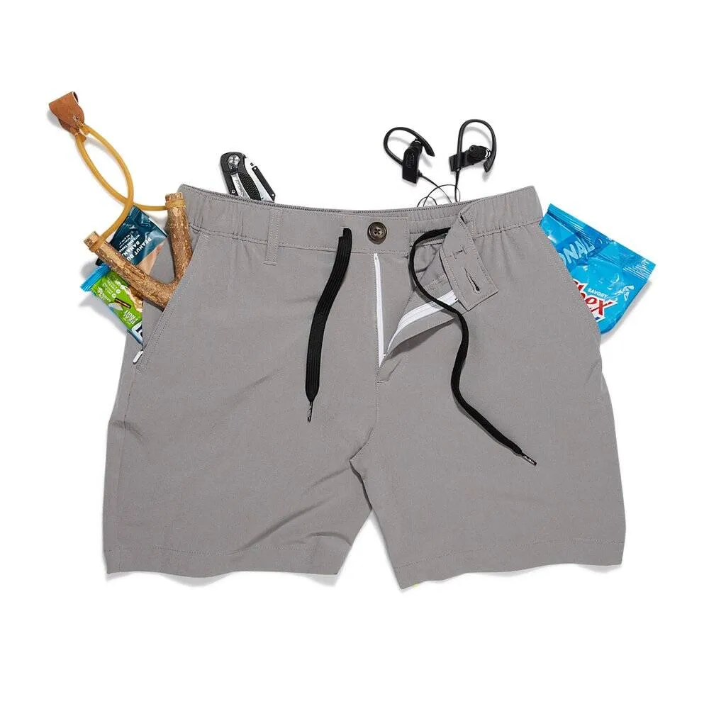 The World's Grayest 6" Performance Shorts